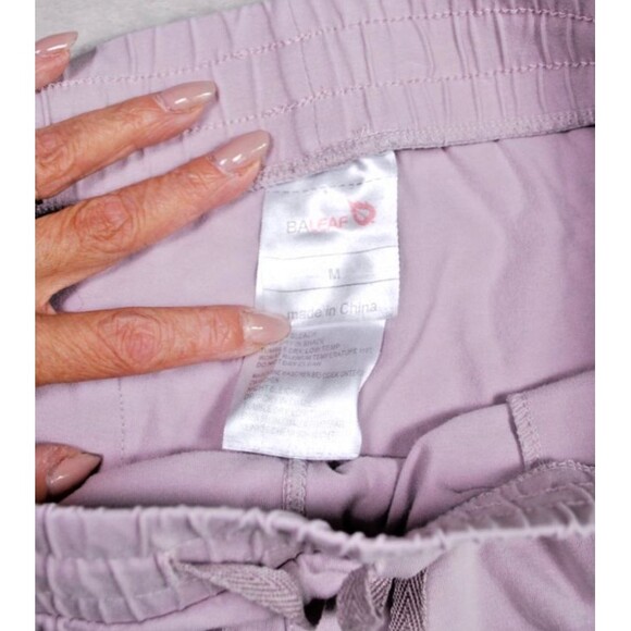 Baleaf Pink Women's Drawstring Joggers Size Medium - Picture 4 of 7